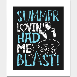 Grease. Summer lovin'. Posters and Art